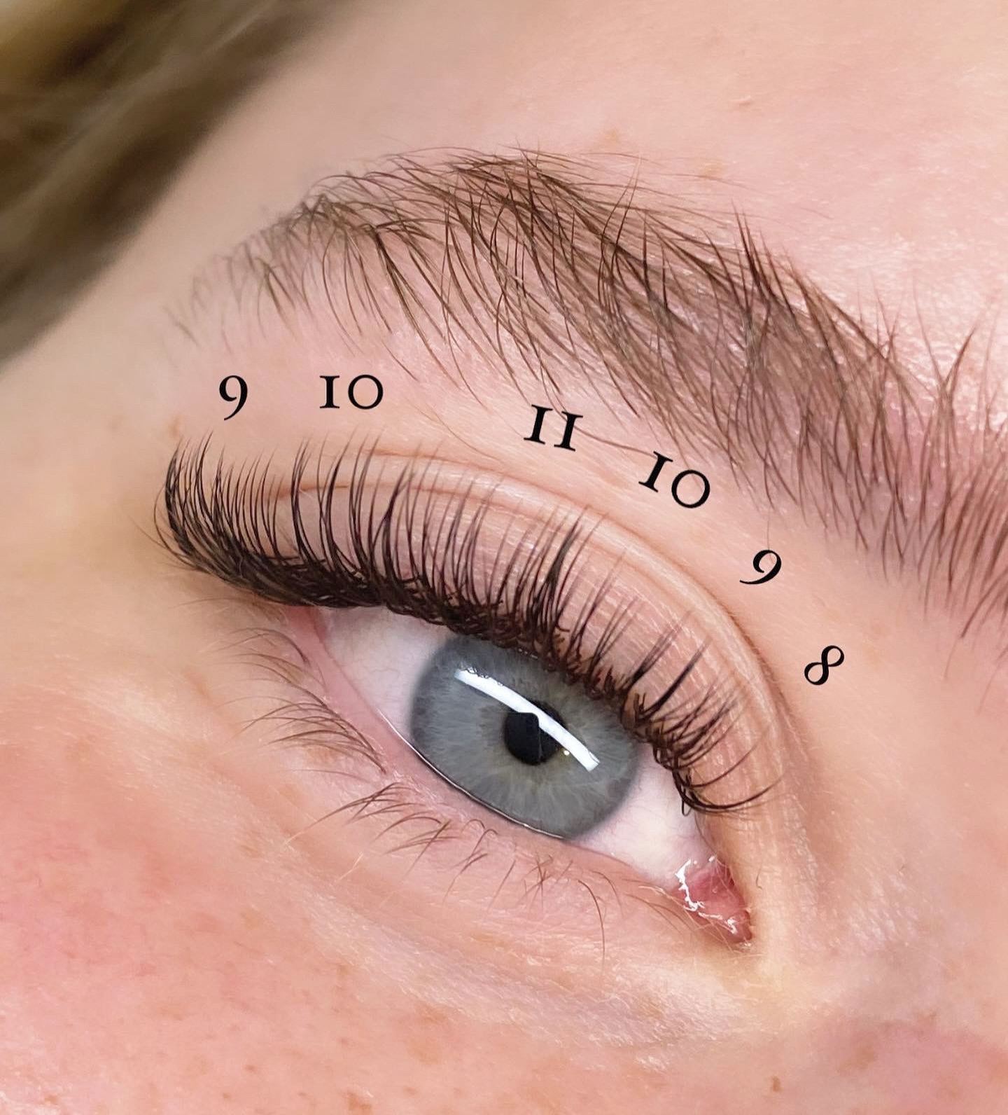 En lille mapping til dette look 📐🤍