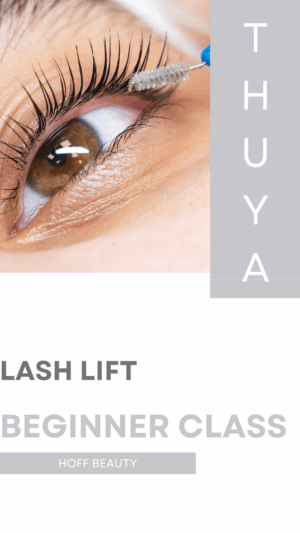 Lash lift kursus - fysisk