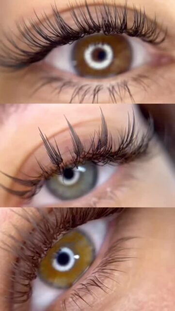 3 forskellige vippestyles 🥂 hvad er du mest til?